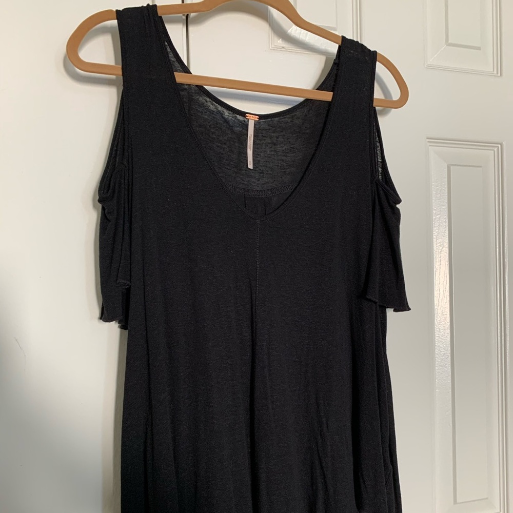 Free People Cold Shoulder Top